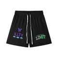 Mesh Drawstring Shorts
