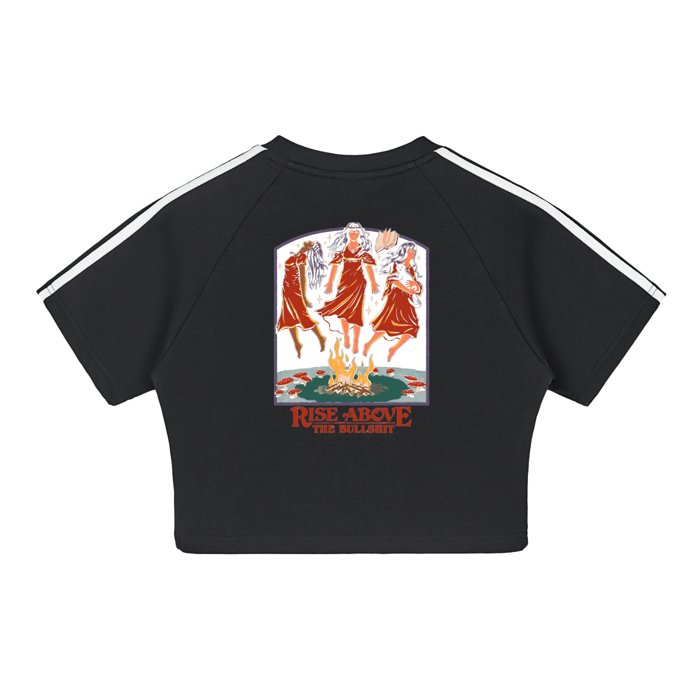 Taped Cooling Performance Crop Top