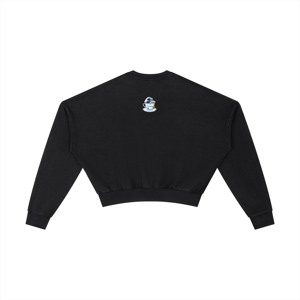 womens crewneck Cropped illty Sweatshirt