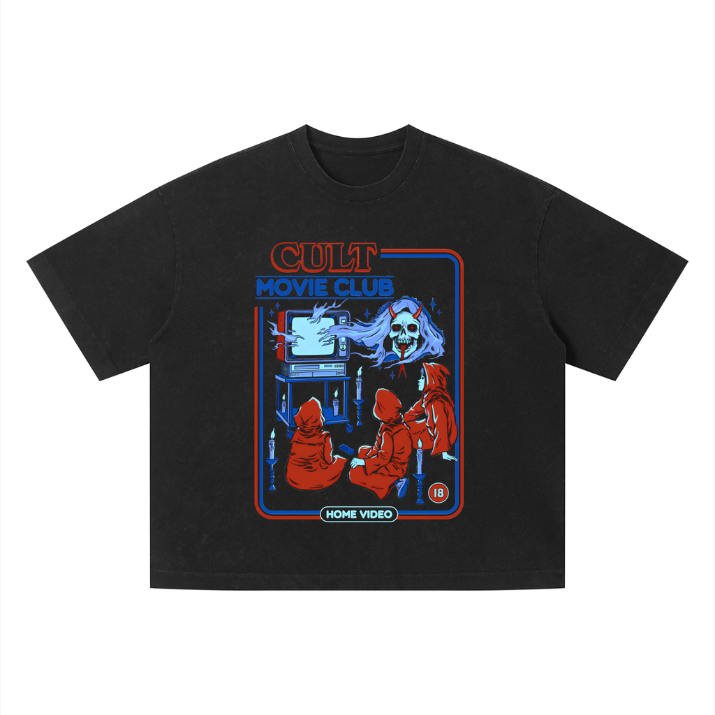 Unisex Vintage Wash Boxy T-Shirt