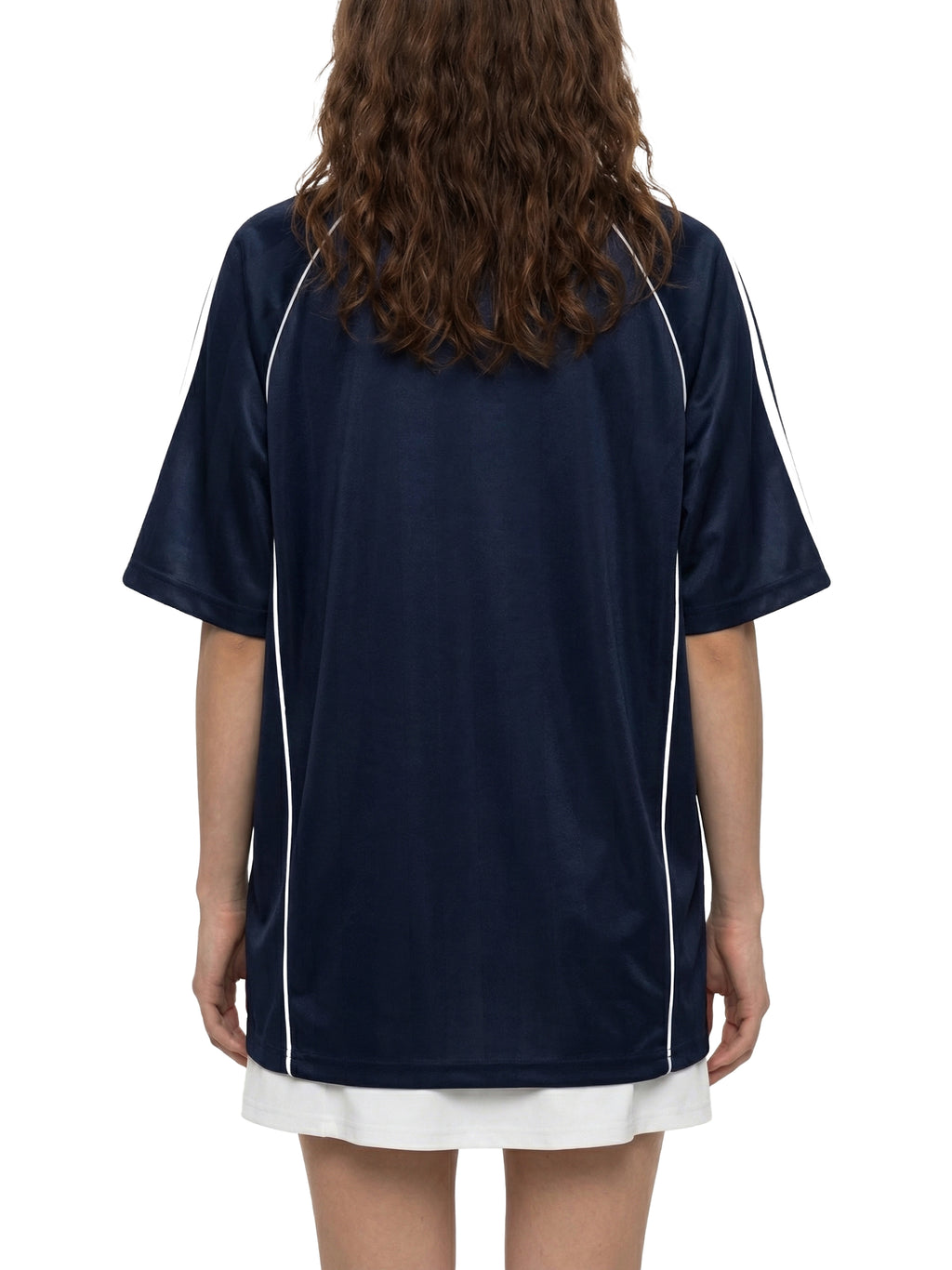 Shadow Stripe Collared Soccer Jersey