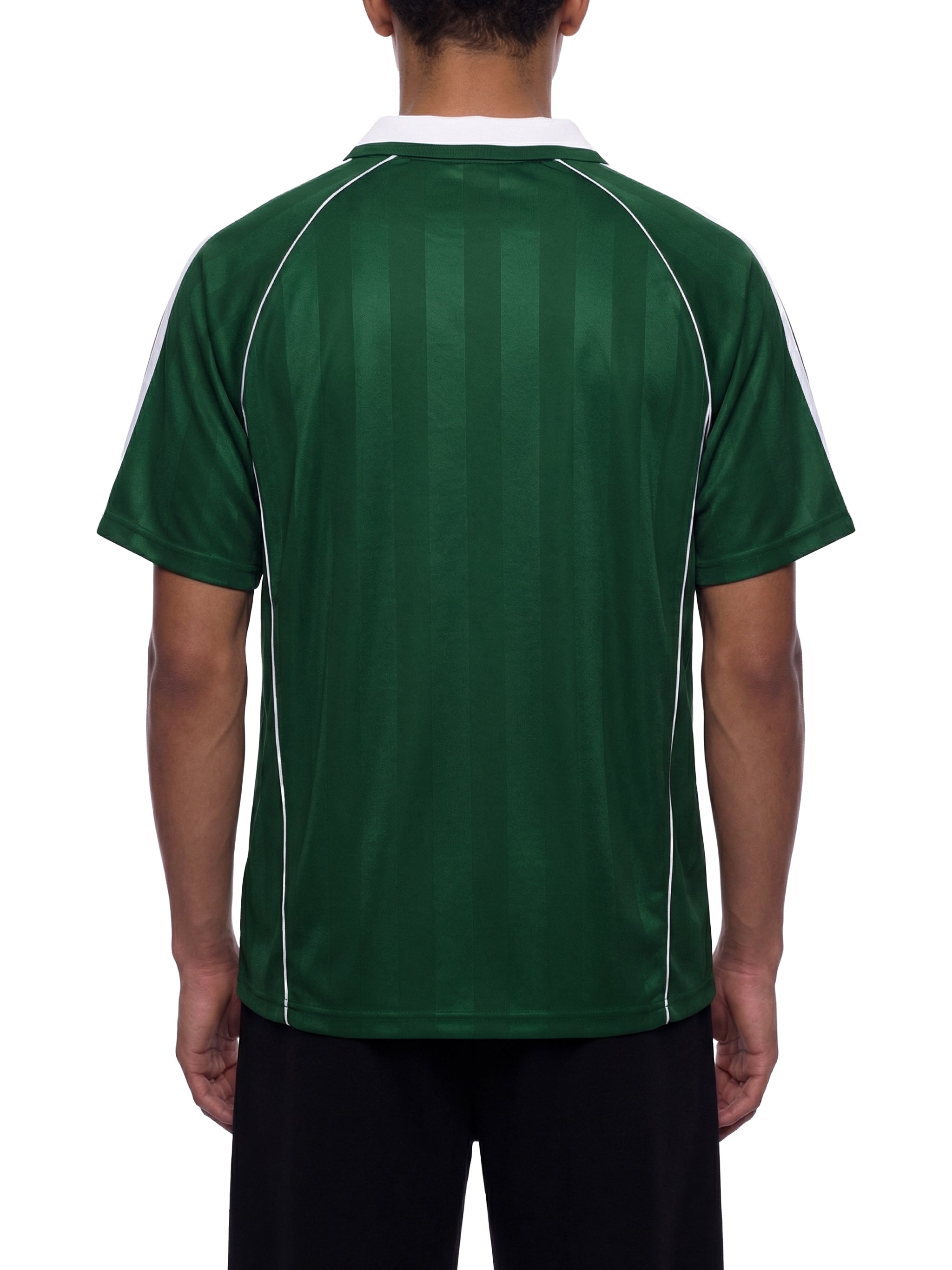 Shadow Stripe Collared Soccer Jersey